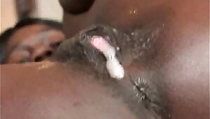 Interracial Big Tit Creampie gangbang