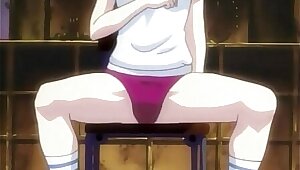 Dirty masturbation and sex in hentai movie